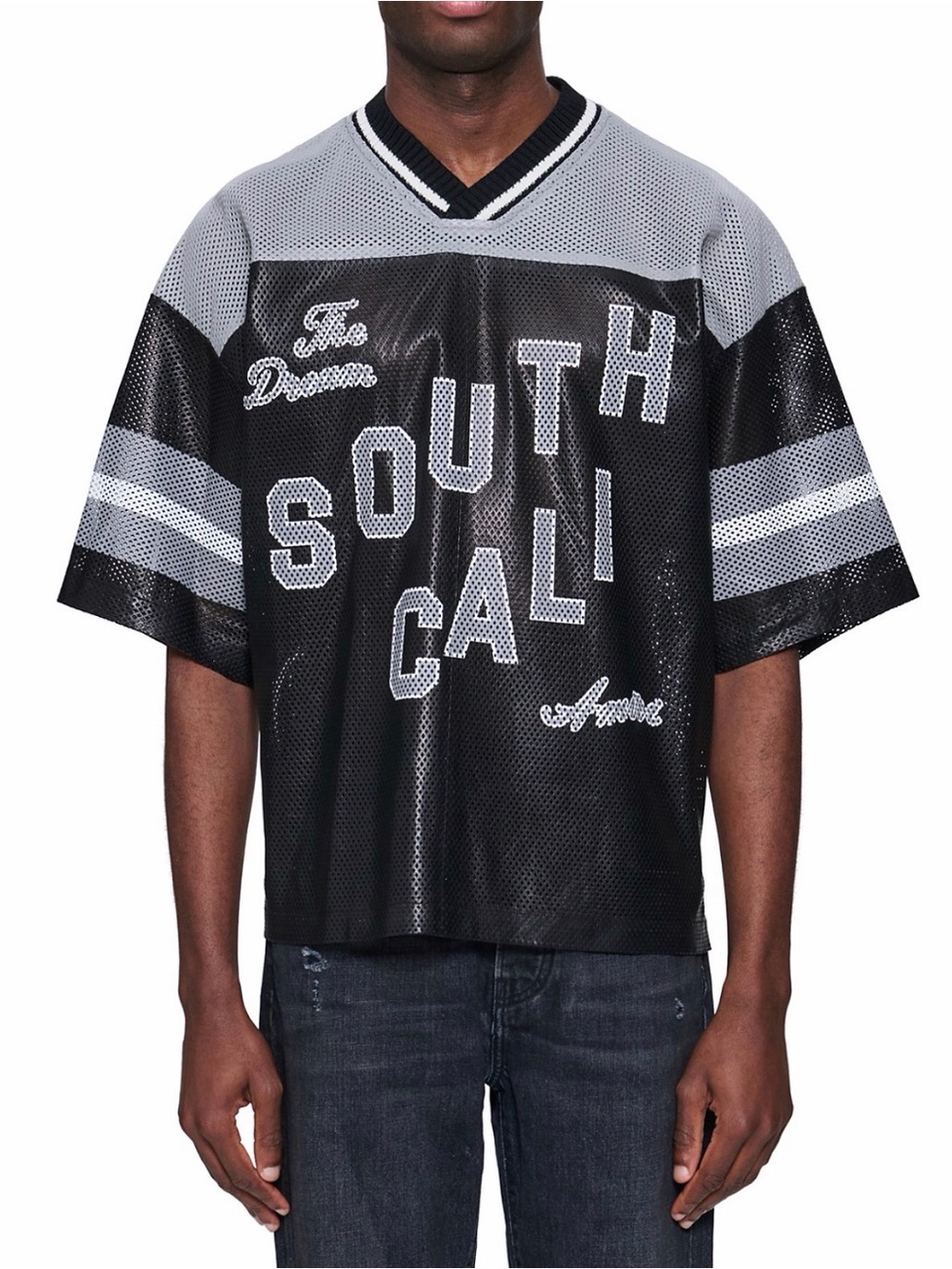 Amiri South Cali Mesh Jersey T-Shirt